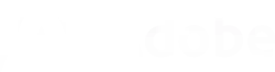 White logo for Adobe